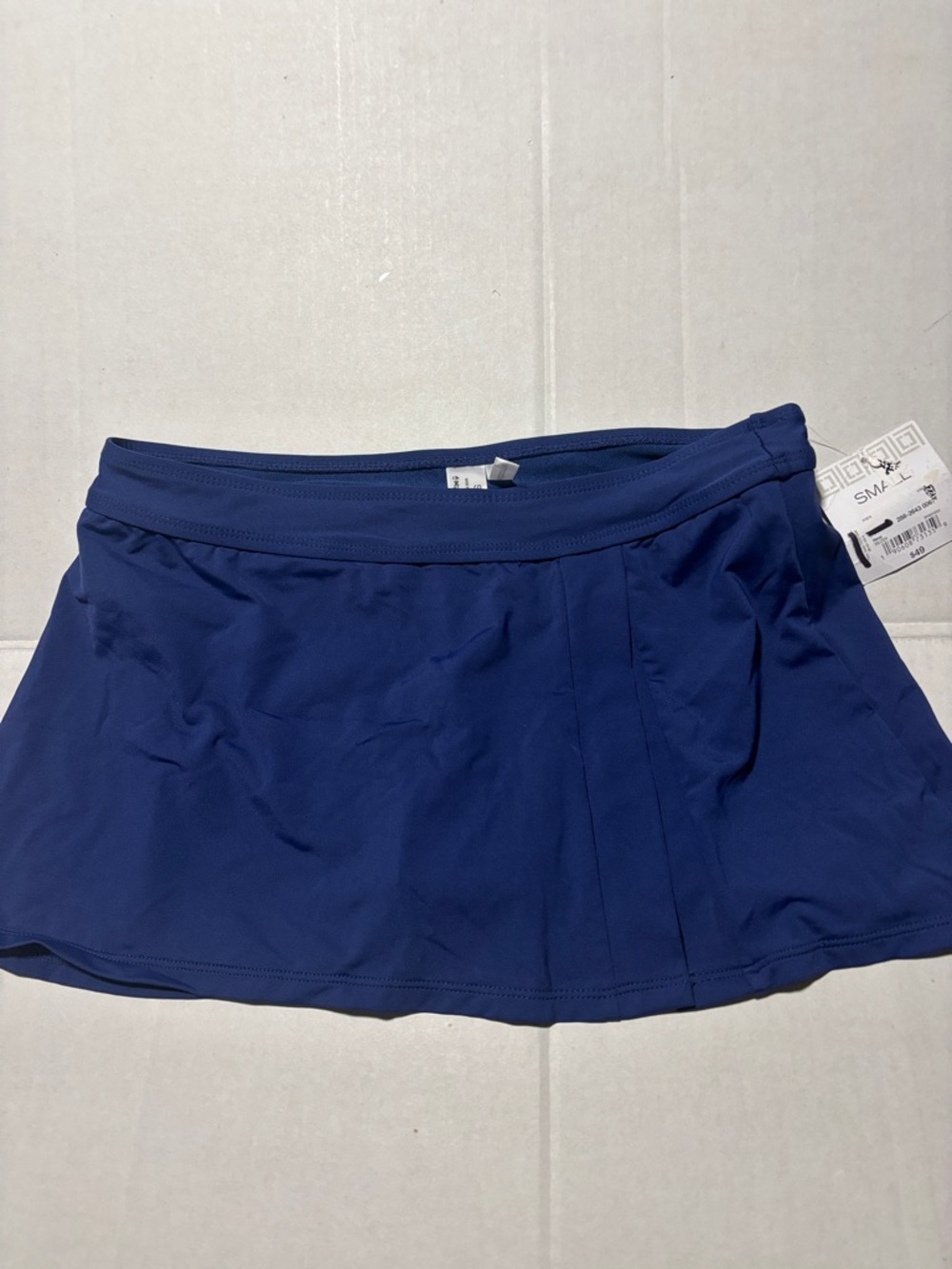 Navy bathing suit Skort